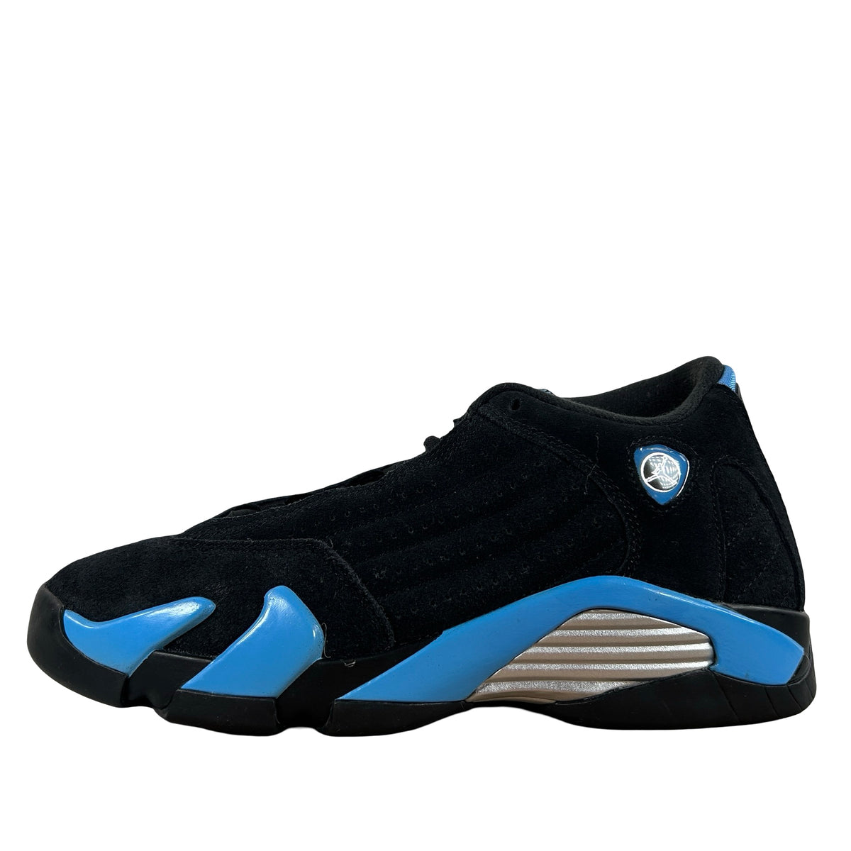 487524 007 Air Jordan 14 Retro Black University Blue (2026) (GS) [USED] - 7 Y (Used) (No Box)
