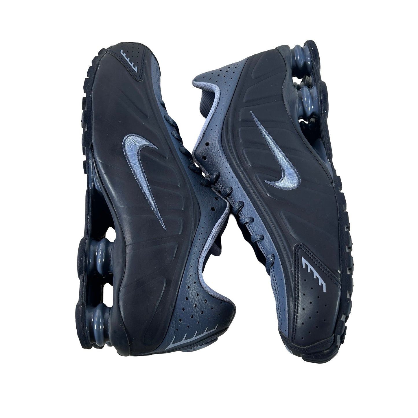 IM8462 451 Nike Shox R4 Obsidian Reflective [USED] - 11 M (Used) (No Box)