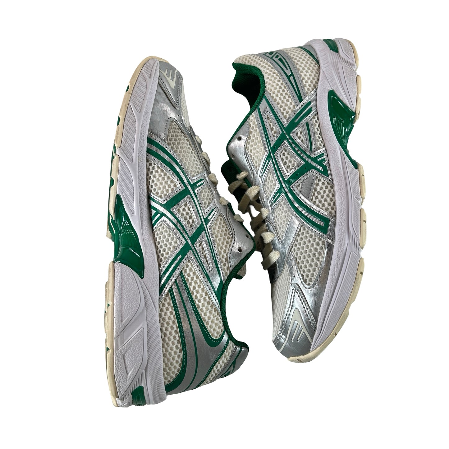 1201A974 100 ASICS Gel-1130 Cream Kale [USED] - 8 M (Used2)