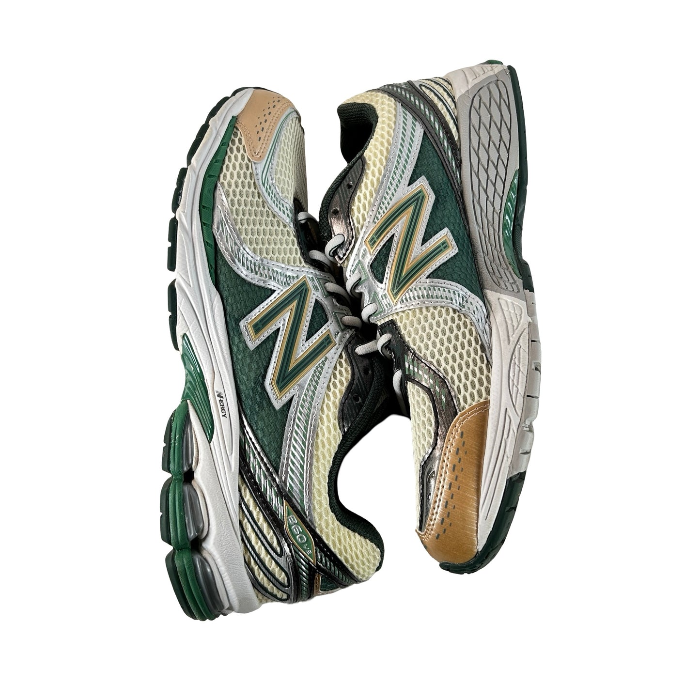 ML860AL2 New Balance 860v2 Aime Leon Dore Green [USED] - 10.5 M (Used) (No Box) (No Insoles)