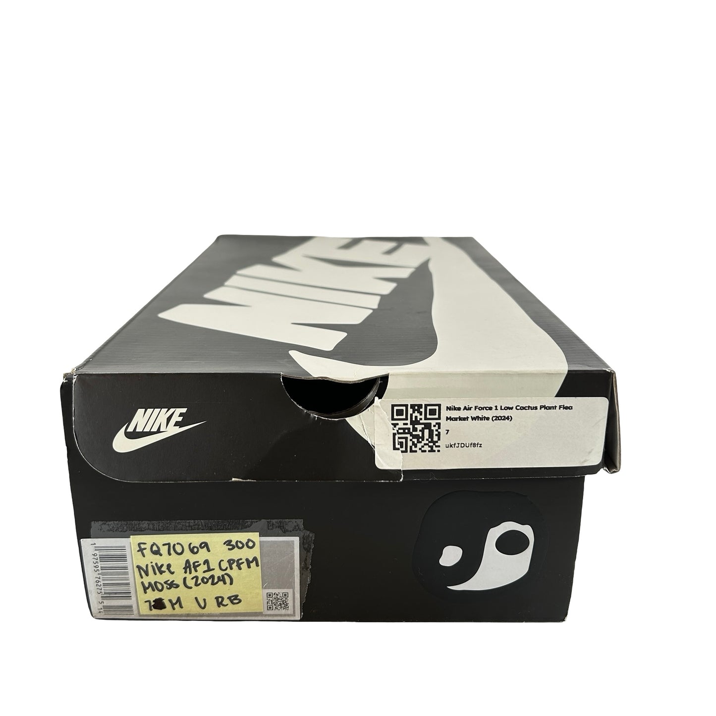 FQ7069 300 Nike Air Force 1 Low Cactus Plant Flea Market Moss (2024) [USED] - 7 M (Used) (Replace Box)