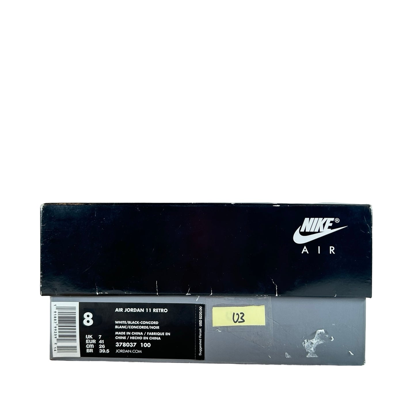 378037 100 Jordan 11 Concord [USED] - 8 M (Used3)