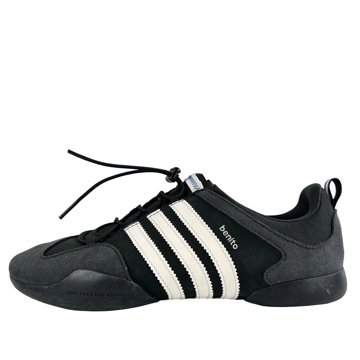 JQ9231 adidas Ballerina Bad Bunny Black Chalk [USED] - 9.5 M (Used)