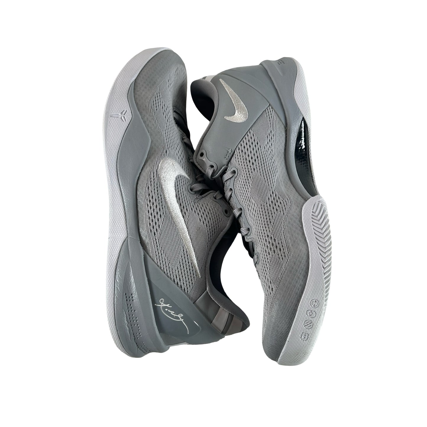 HF9590 002 Nike Kobe 8 Protro Wolf Grey [USED] - 8 M (Used) (No Box)