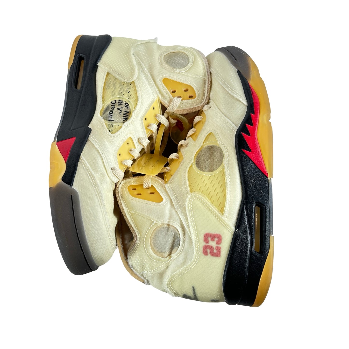 DH8565 100 Jordan 5 Off-White Sail [USED] - 10.5 M (Used5) (No Box5)