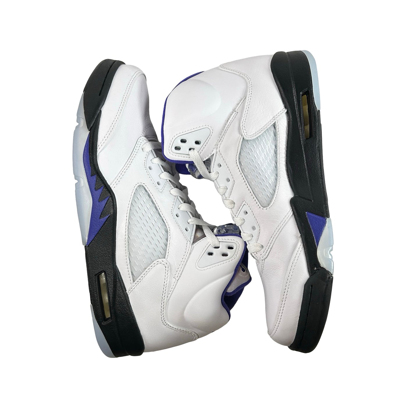 DD0587 141 Jordan 5 Retro Dark Concord [CONDITIONAL] - 10.5 M (Slight Yellowing) (No Box)