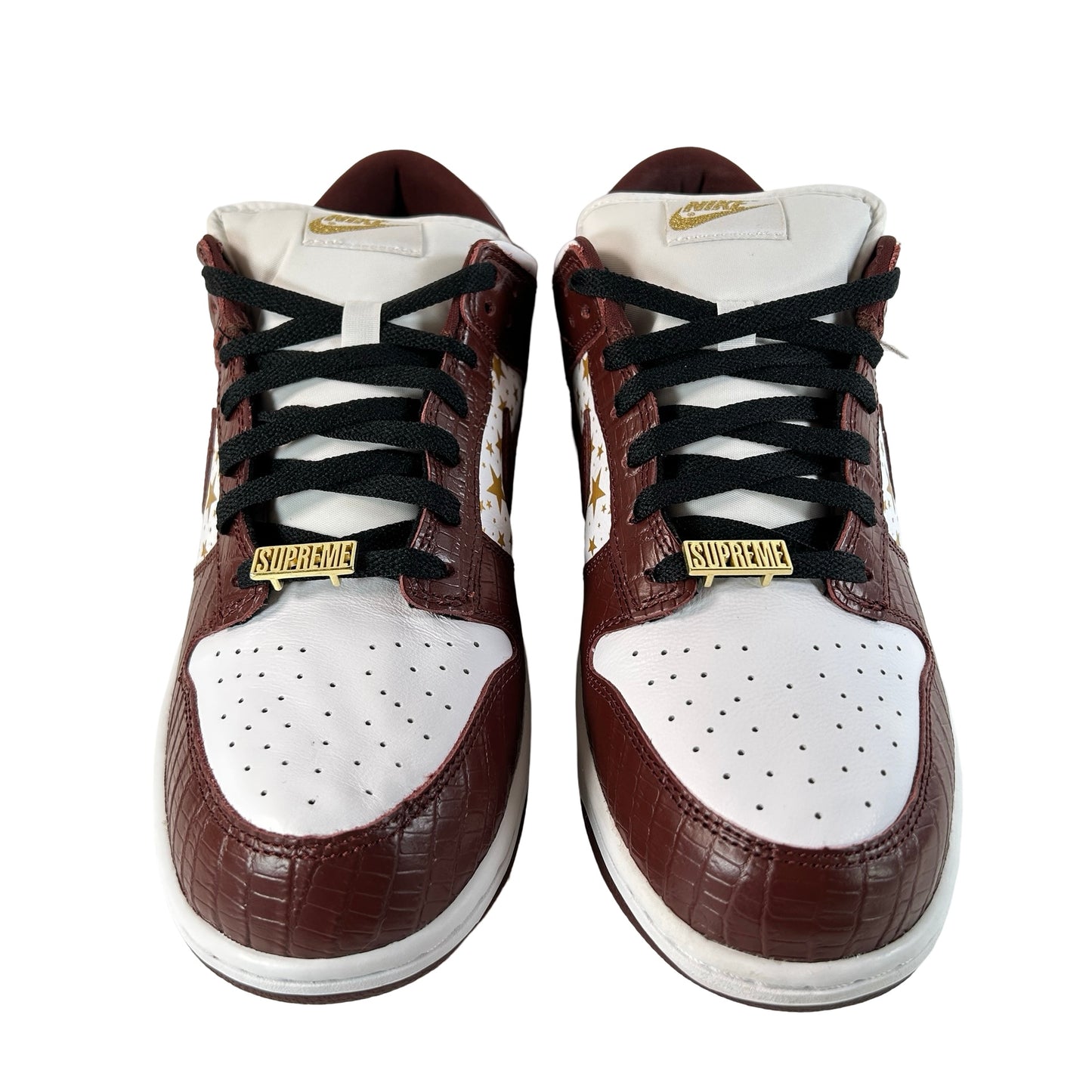 DH3228 103 Supreme Dunk SB Low Brown [USED] - 11 M (Used)