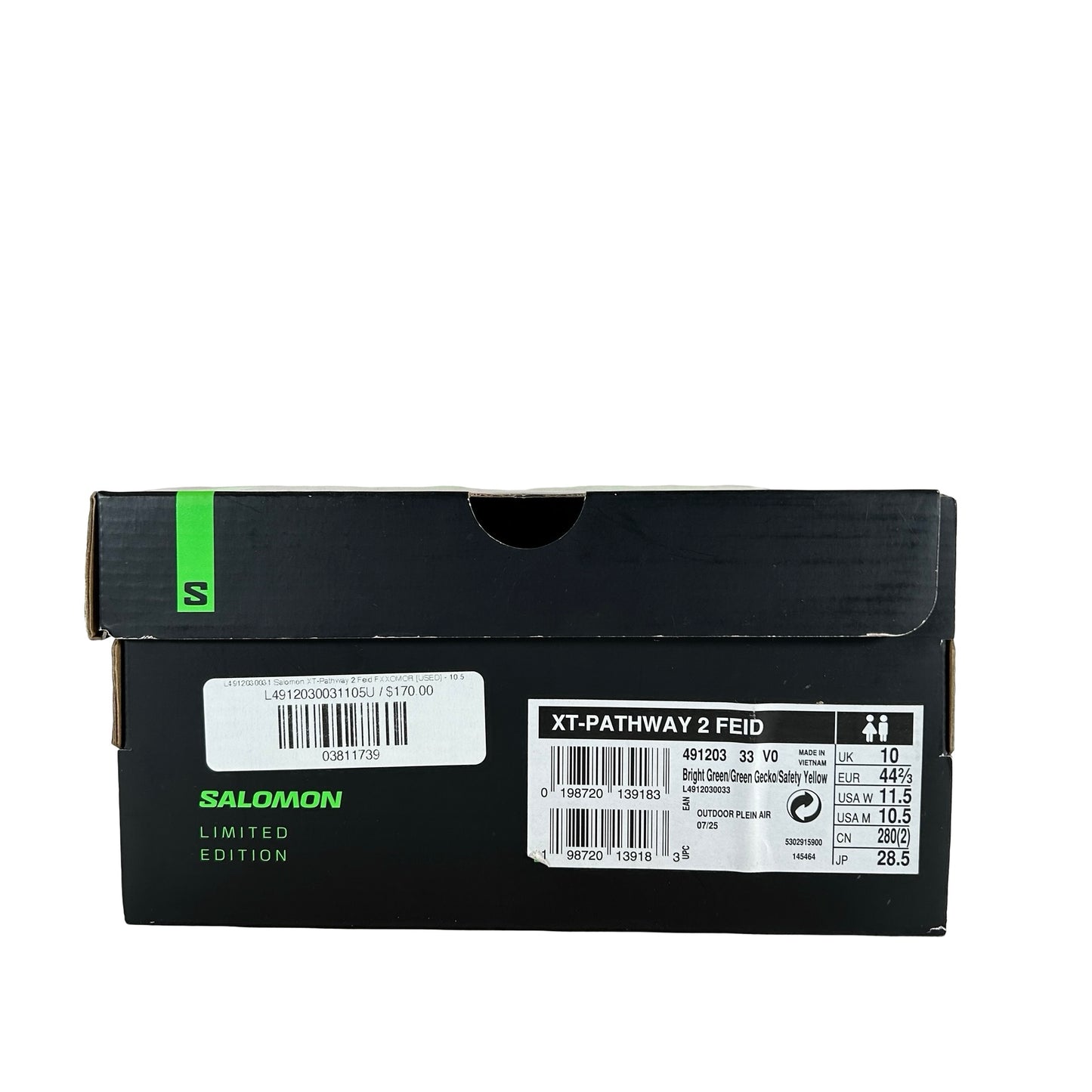 L4912030031 Salomon XT-Pathway 2 Feid FXXOMOR [USED] - 10.5 M (Used)