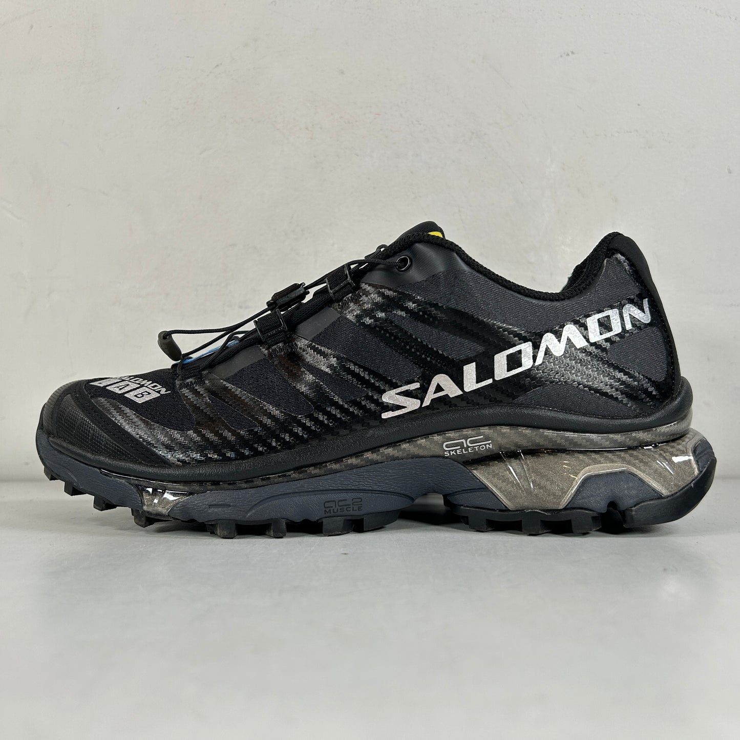 L4713290029 Salomon XT-4 OG Black Silver Metallic [USED] - 8.5 M (Used)