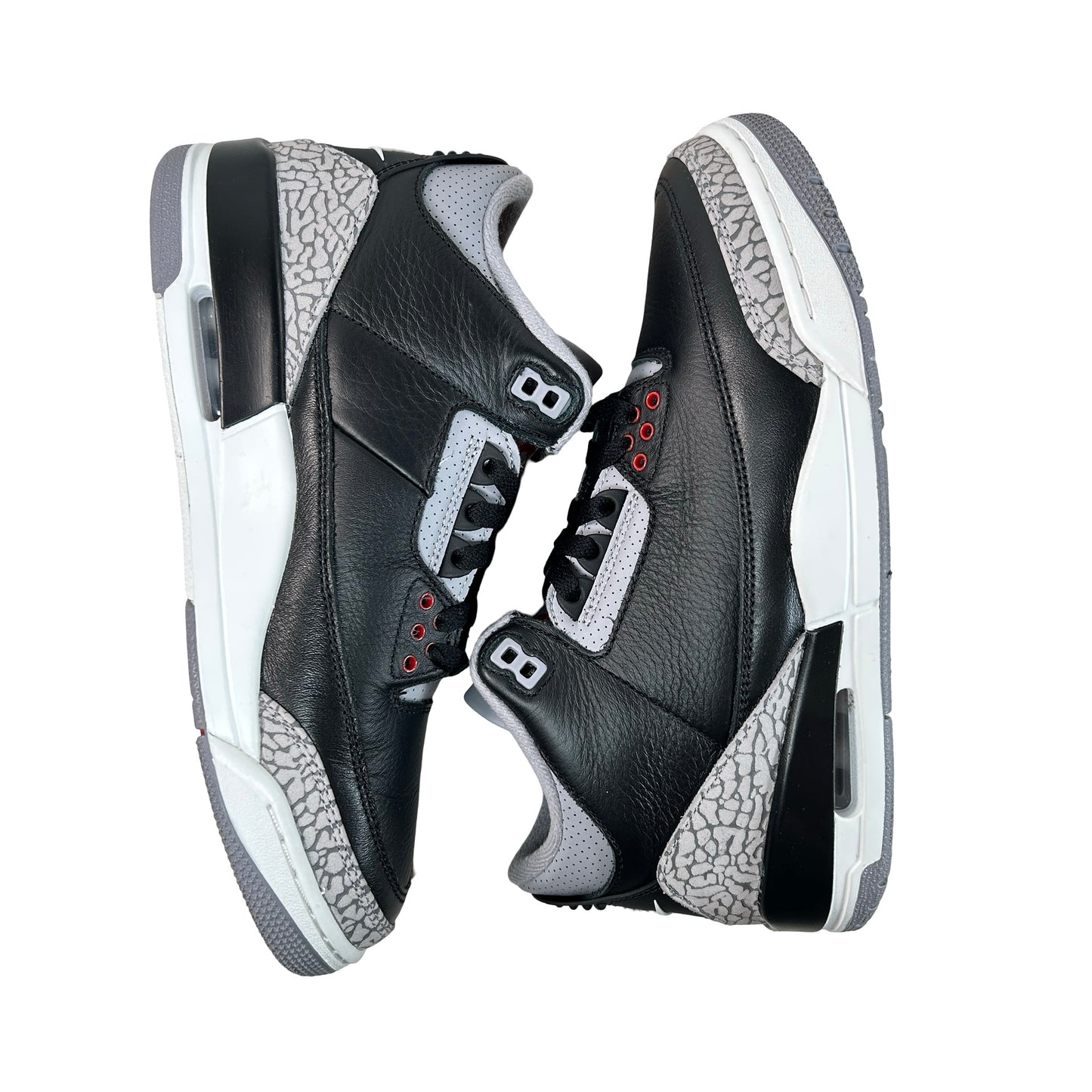 DN3707 010 Jordan 3 Retro Black Cement Reimagined (2024) [USED] - 8.5 M (Used14)