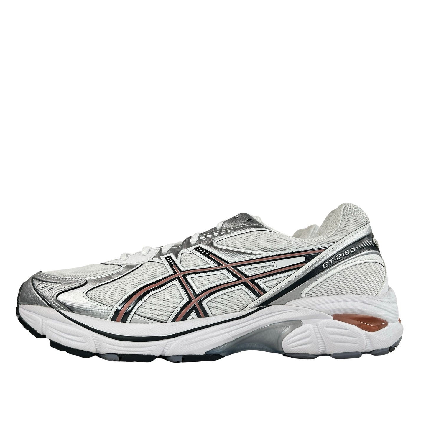 1203A320 103 ASICS GT-2160 White Rose Rouge [USED]  - 11 M (Used)
