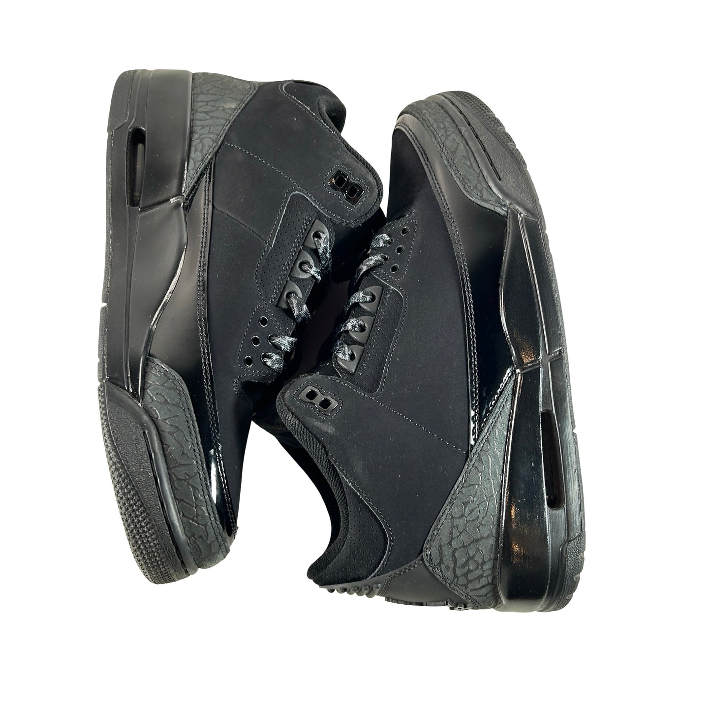 CT8532 001 Jordan 3 Retro Black Cat (2025) [USED] - 9.5 M (Used9)