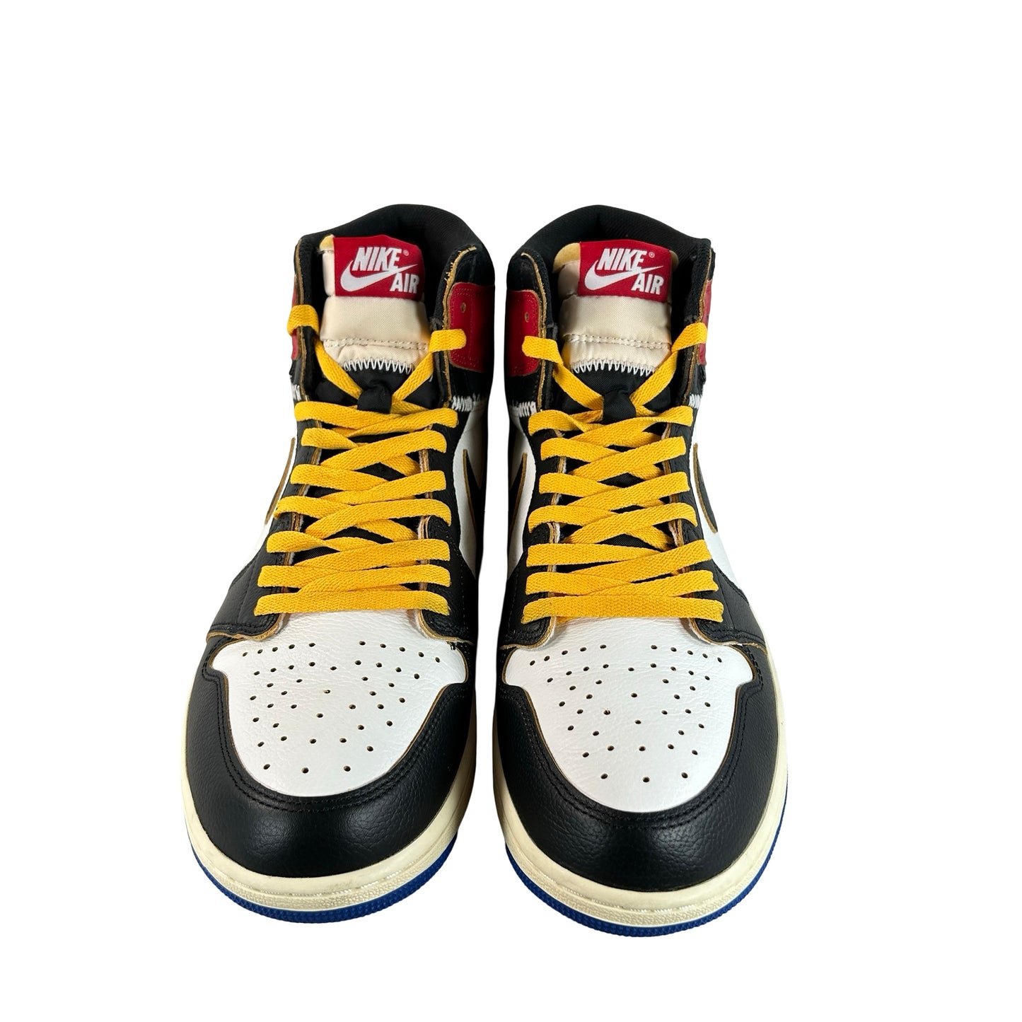 IO7847 002 Jordan 1 Retro High OG SP Fragment x Union LA Varsity Red Sport Royal [USED] - 14 M (Used)