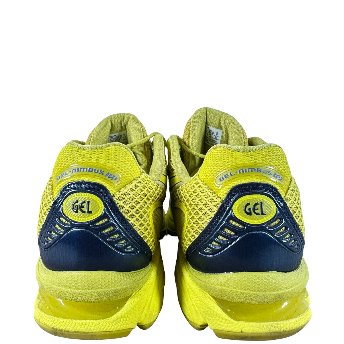 1203A599 300 ASICS Gel-Nimbus 10.1 Kelp Lemon Spark [USED] - 9 M (Used)