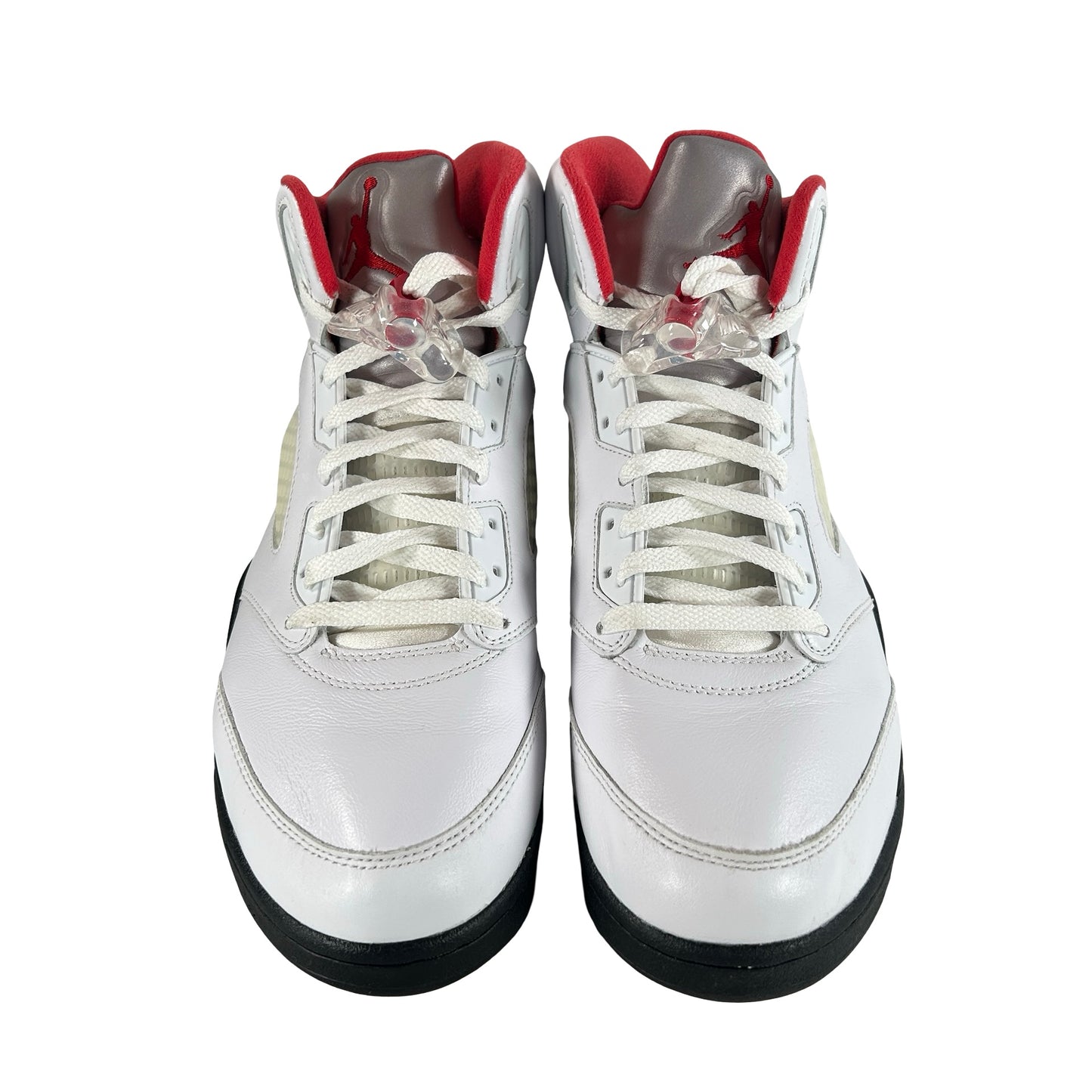 DA1911 102 Jordan 5 Retro Fire Red Silver Tongue (2020) [USED] - 11.5 M (Used)