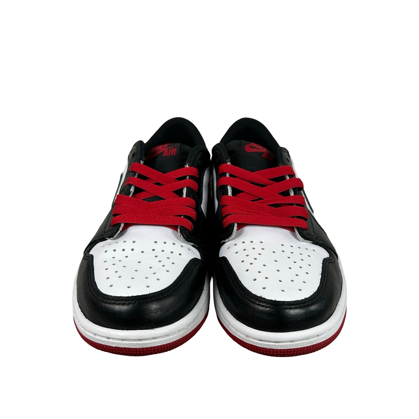 CZ0790 106  Jordan 1 Retro Low OG Black Toe (2023) [USED] - 8.5 M (Used) (No Box)