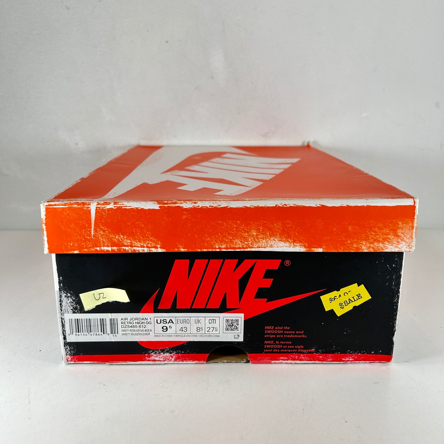 DZ5485 612 Jordan 1 Retro High OG Chicago Lost And Found [USED] - 9.5 M (Used2)