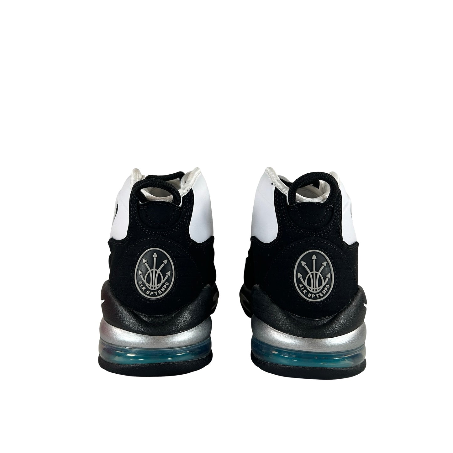 311090 100 Nike Air Max Uptempo 95 White Black Teal [USED] - 9.5 M (Used)