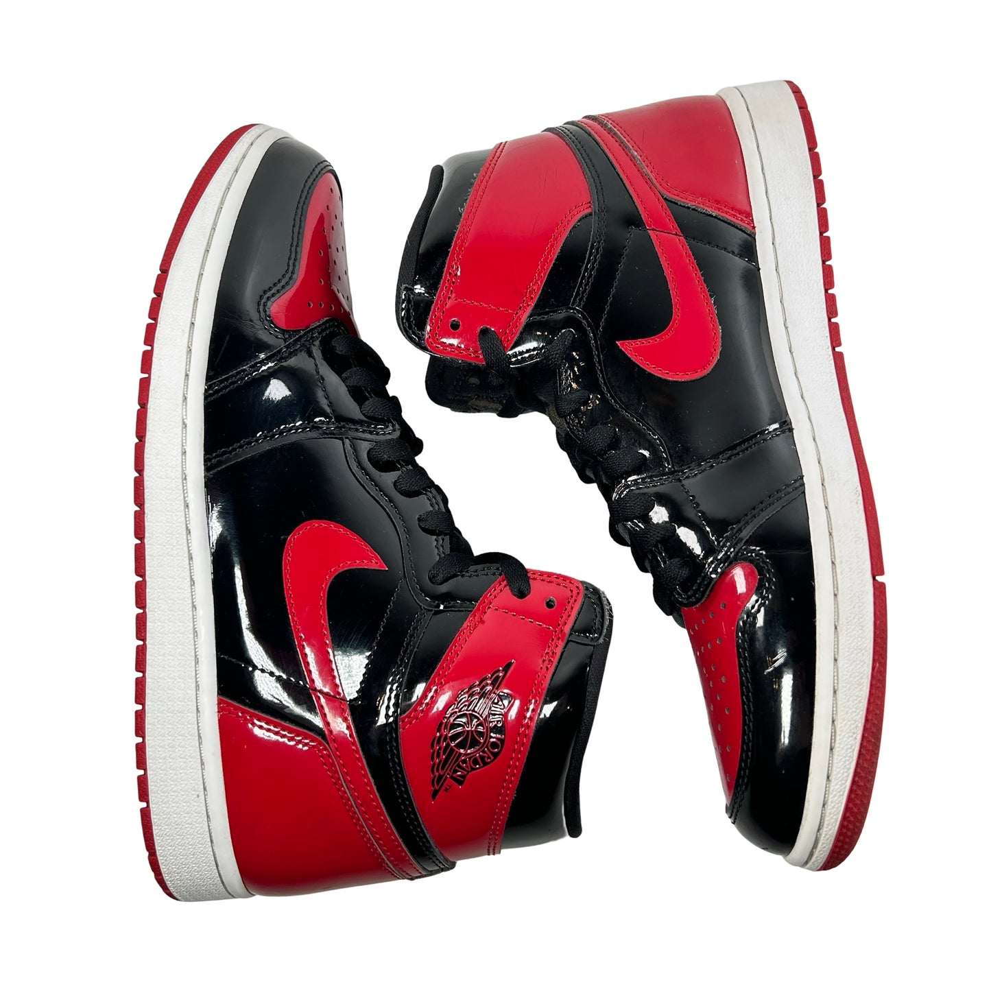555088 063 Jordan 1 Retro High OG Patent Bred [USED] - 10.5 M (Used) (No Box2)