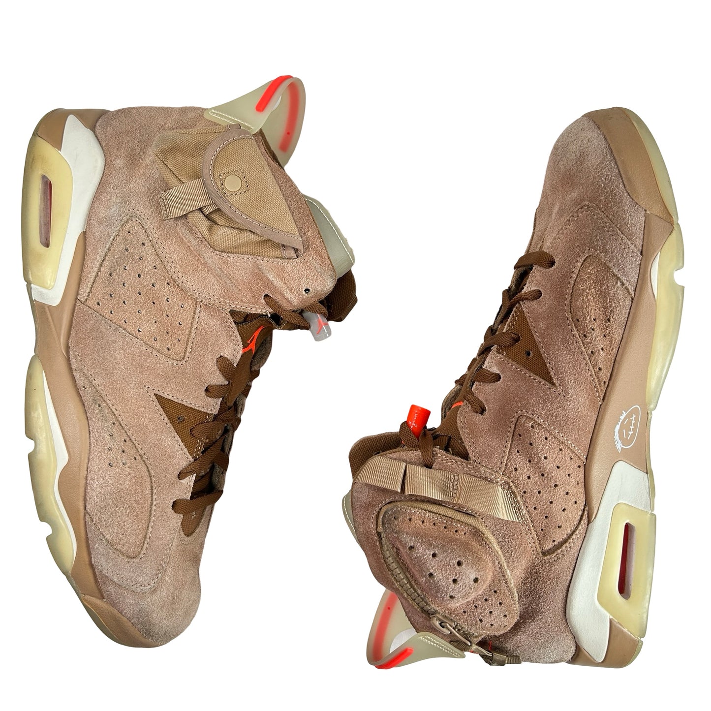 DH0690 200 Jordan 6 Retro Travis Scott British Khaki [USED] - 13 M (Used5)