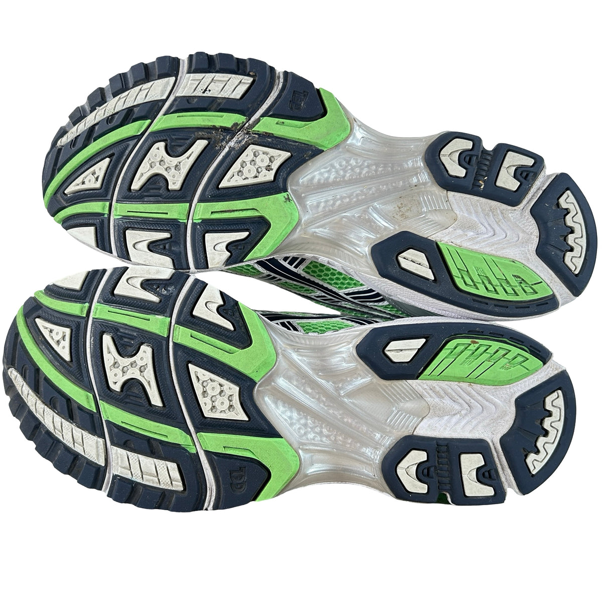 1202A056 300 ASICS Gel-Kayano 14 Bright Lime Midnight (Women's) [USED] - 11.5 W (Used)