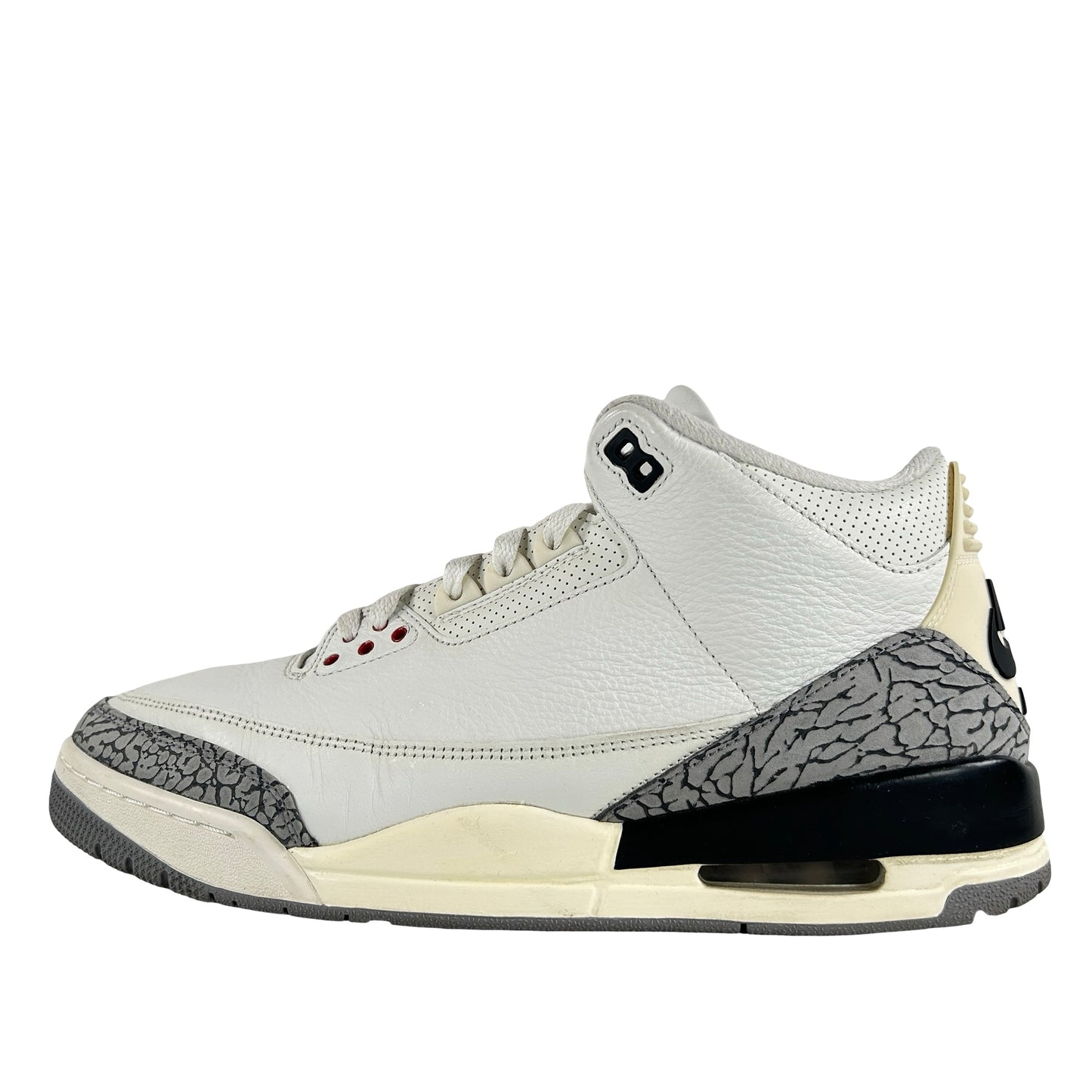DN3707 100 Jordan 3 Retro White Cement Reimagined [USED] - 12 M (Used6)