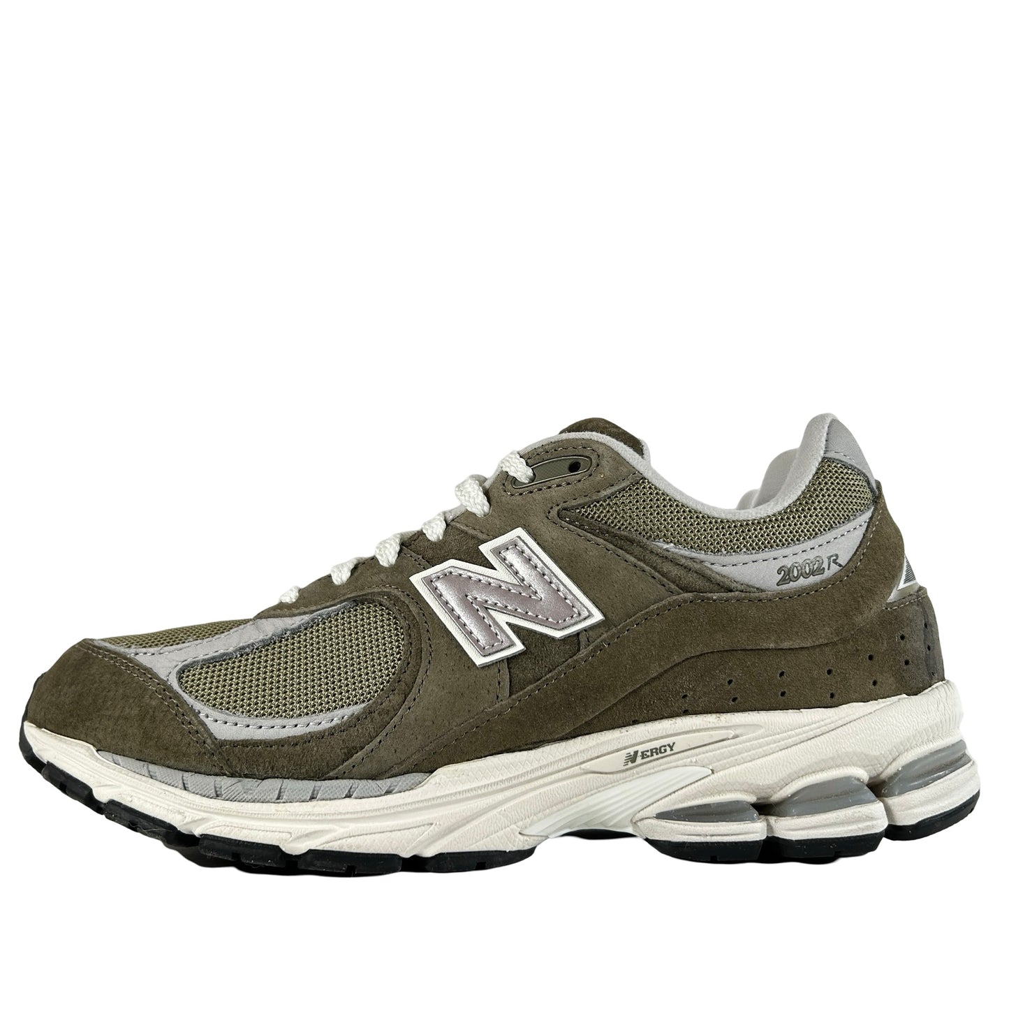 M2002RFO New Balance 2002R Green Grey [USED] - 9 M (Used) (No Box)