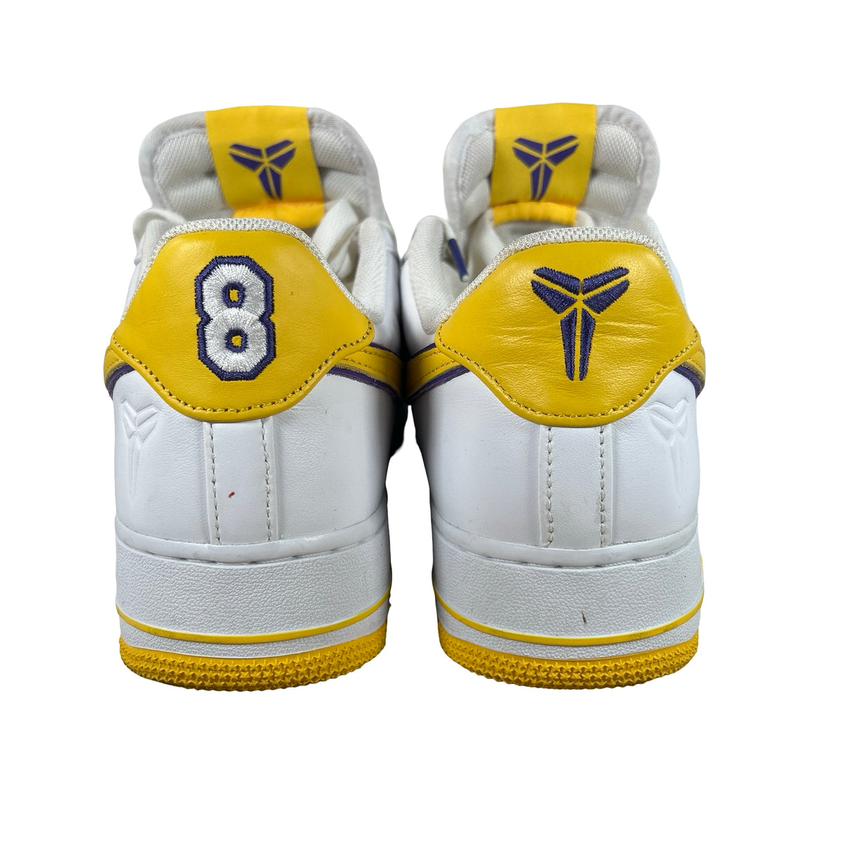 FZ1151 100 Nike Air Force 1 Low Retro QS Kobe Bryant Lakers Home [USED] - 9.5 M (Used2)