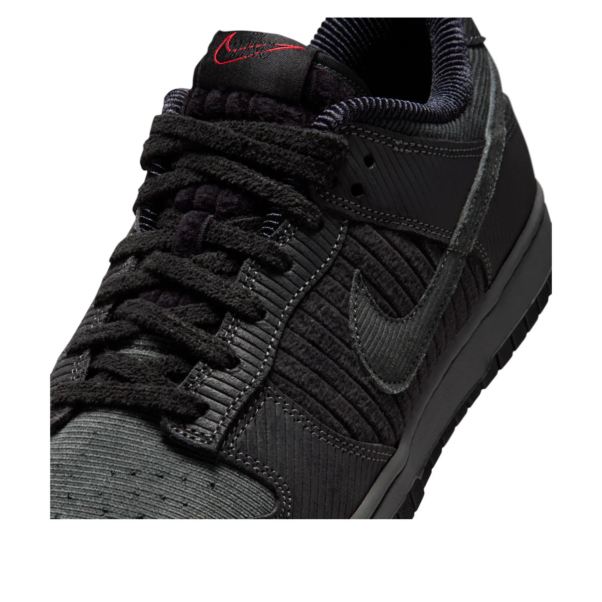 IB7746 001 Nike Dunk Low Retro Premium Black Corduroy