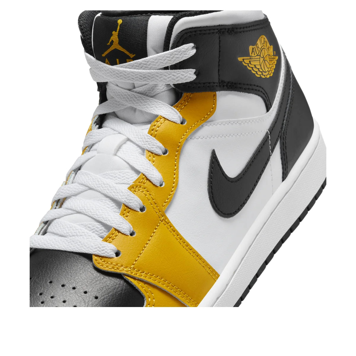 DQ8426 701 Air Jordan 1 Mid Yellow Ochre