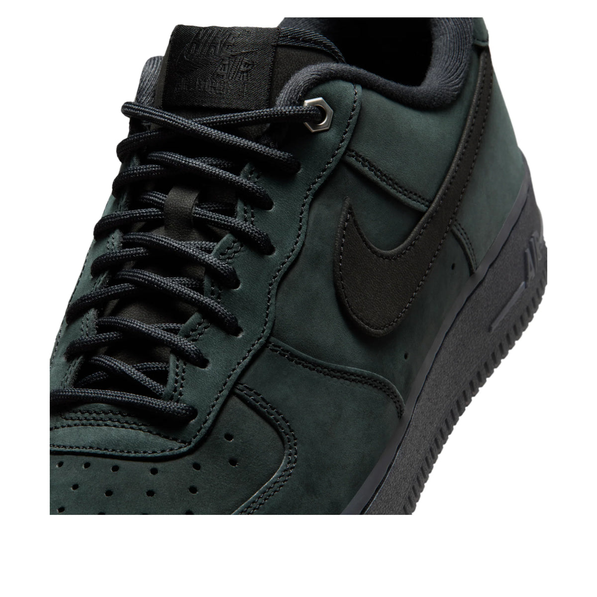 CJ9179 001 Nike Air Force 1 Low '07 WB Triple Black Nubuck