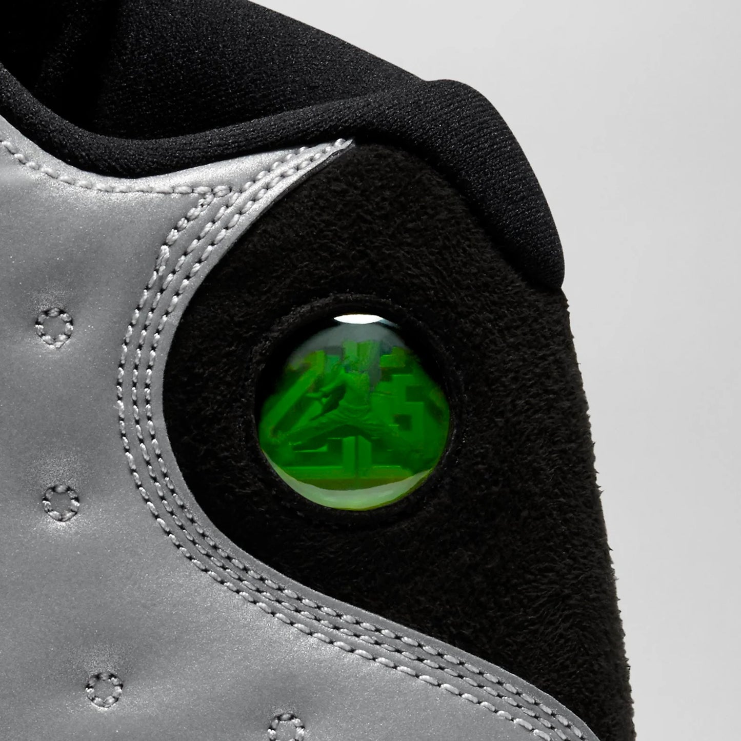 696298 023 Jordan 13 Retro 3M Reflective Silver