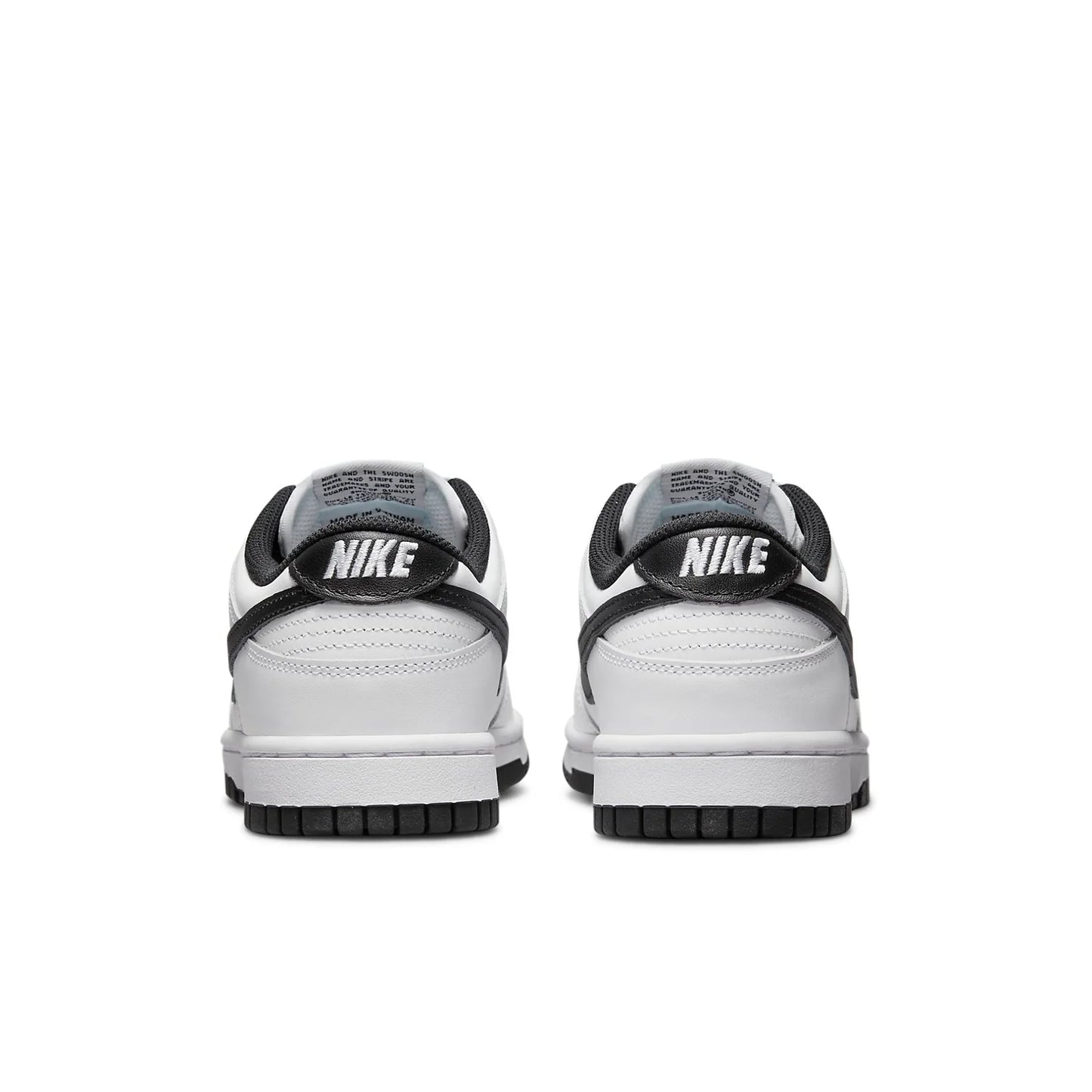 DD1503 113 Nike Dunk Low White Black (2022) (Women's)