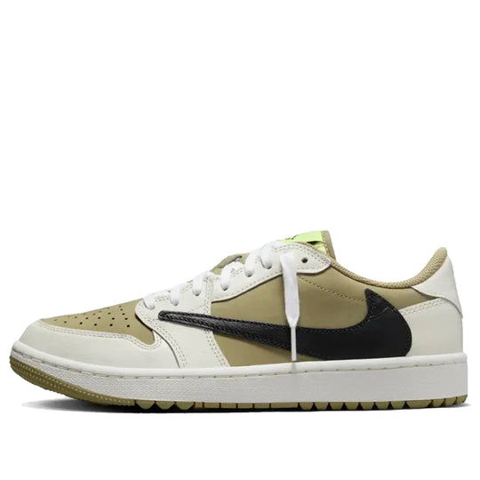 FZ3124 200 Jordan 1 Retro Low Golf Travis Scott Neutral Olive