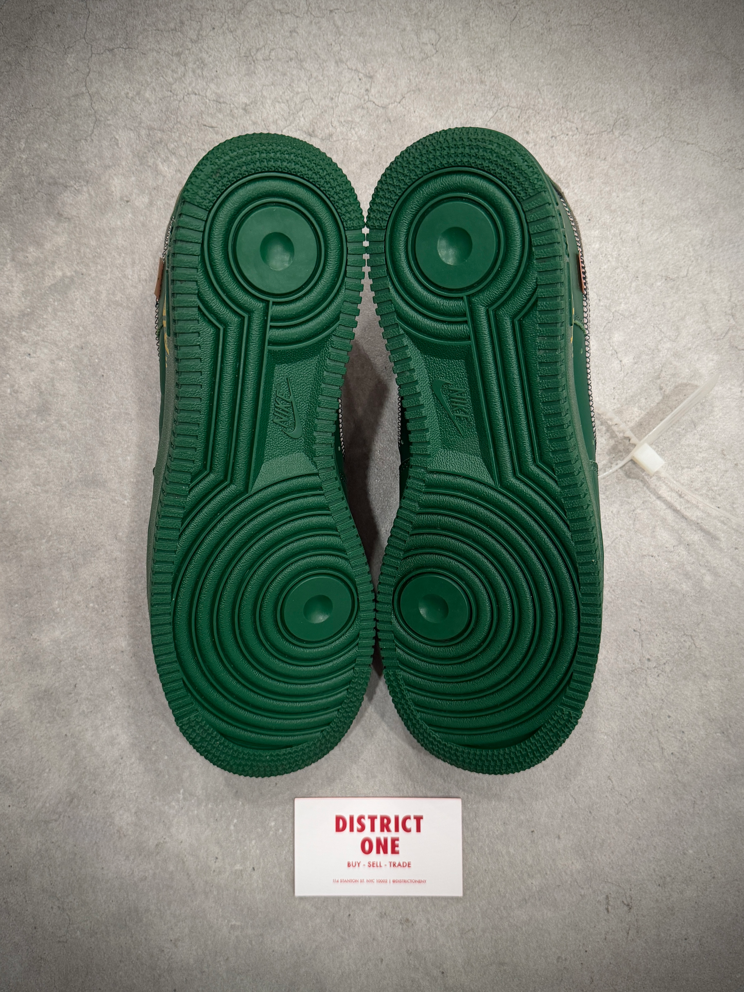 FA25-IV3991/2138684 Nike Air Force 1 Low Virgil Abloh Archives Codes Pine Green [USED] - 9.5 M (VNDS)