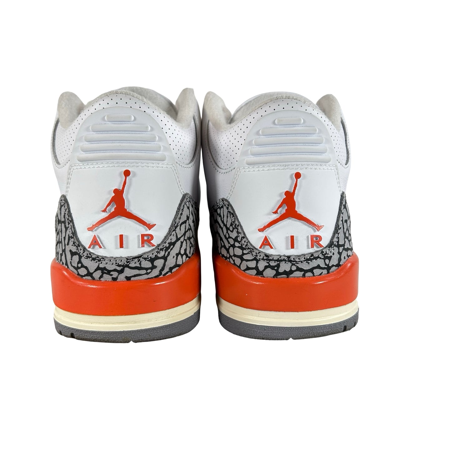 CK9246 121 Jordan 3 Retro Georgia Peach (Women's) [USED] - 9.5 W (Used)
