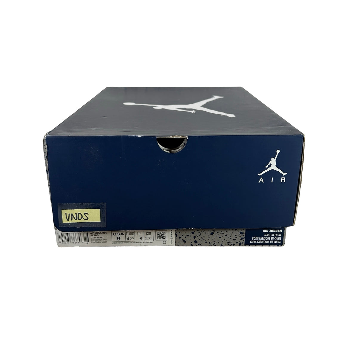CT8529 141 Jordan 6 Retro Midnight Navy (2022) [USED] - 9 M (VNDS)