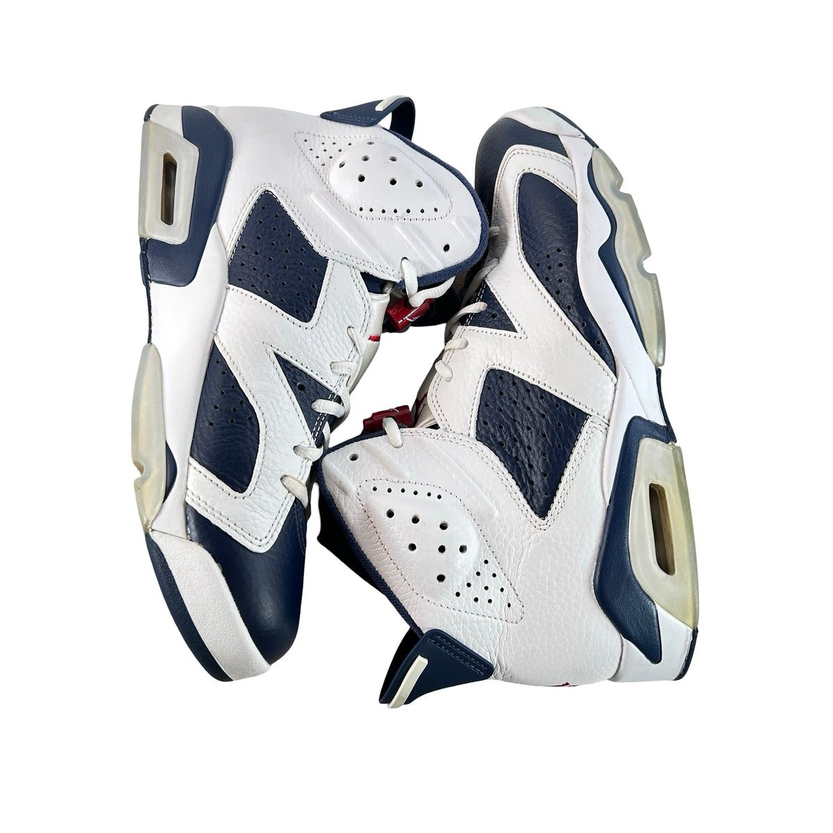 CT8529 164 Jordan 6 Retro Olympic (2024) - 10 M (Used) (Replace Box)