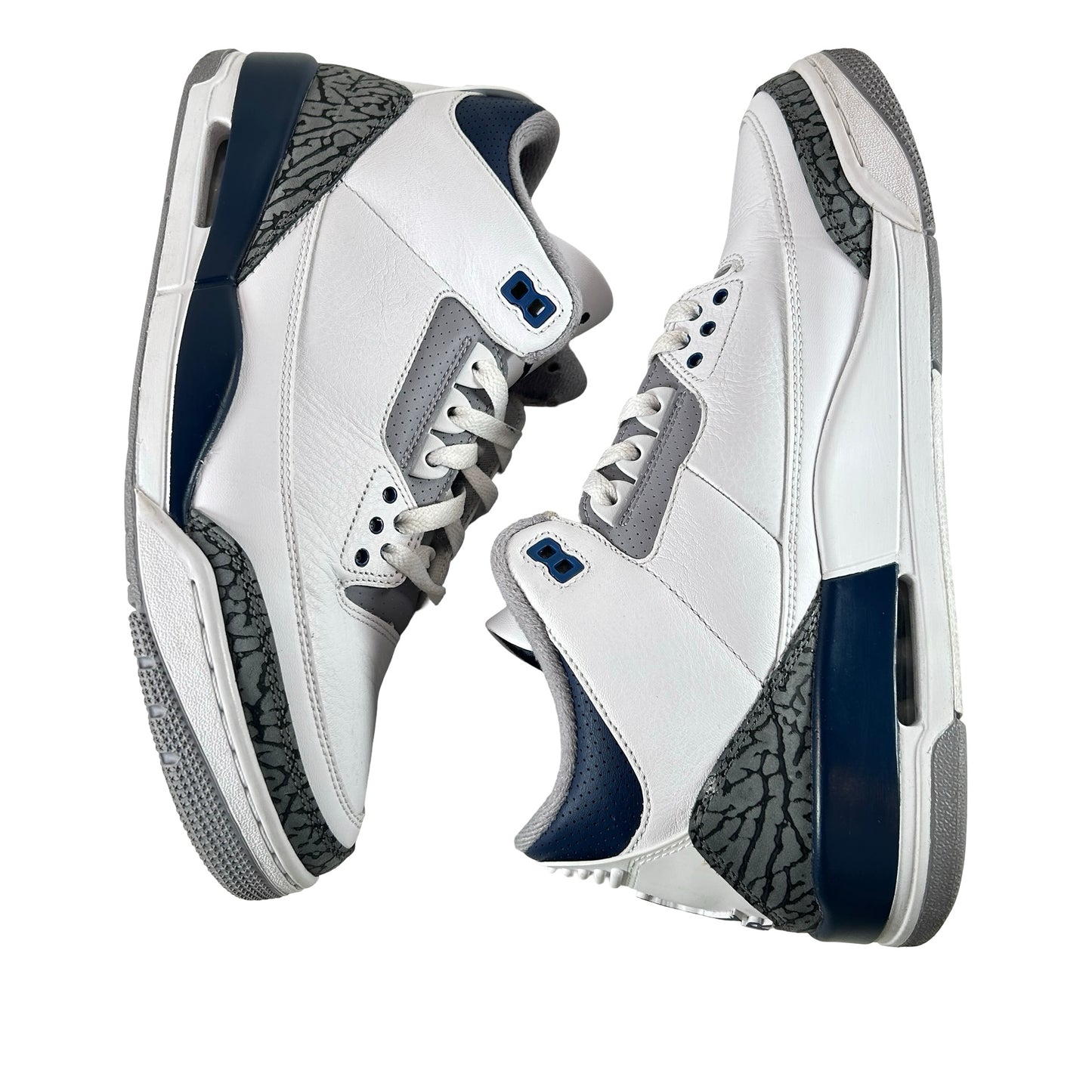 CT8532 140 Jordan 3 Retro Azul marino medianoche
