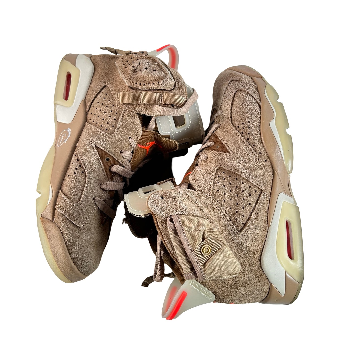 DH0690 200 Jordan 6 Retro Travis Scott British Khaki [USED] - 8 M (Used4)