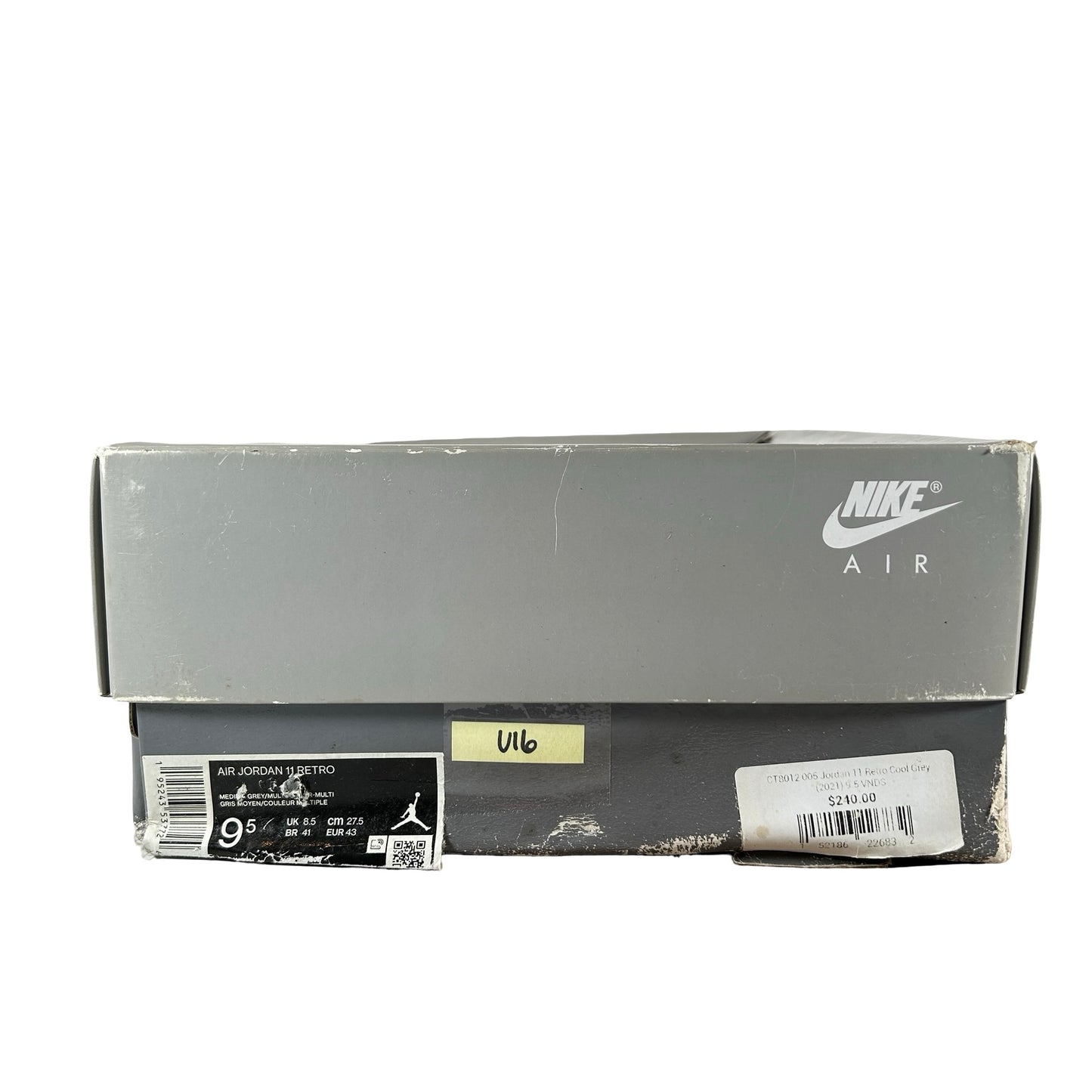 CT8012 005 Jordan 11 Retro Cool Grey (2021) [USED] - 9.5 M (Used16)