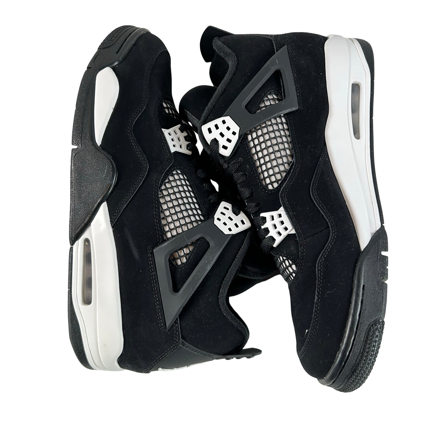 FQ8138 001 Air Jordan 4 Retro White Thunder [USED] - 12 M (Used4)