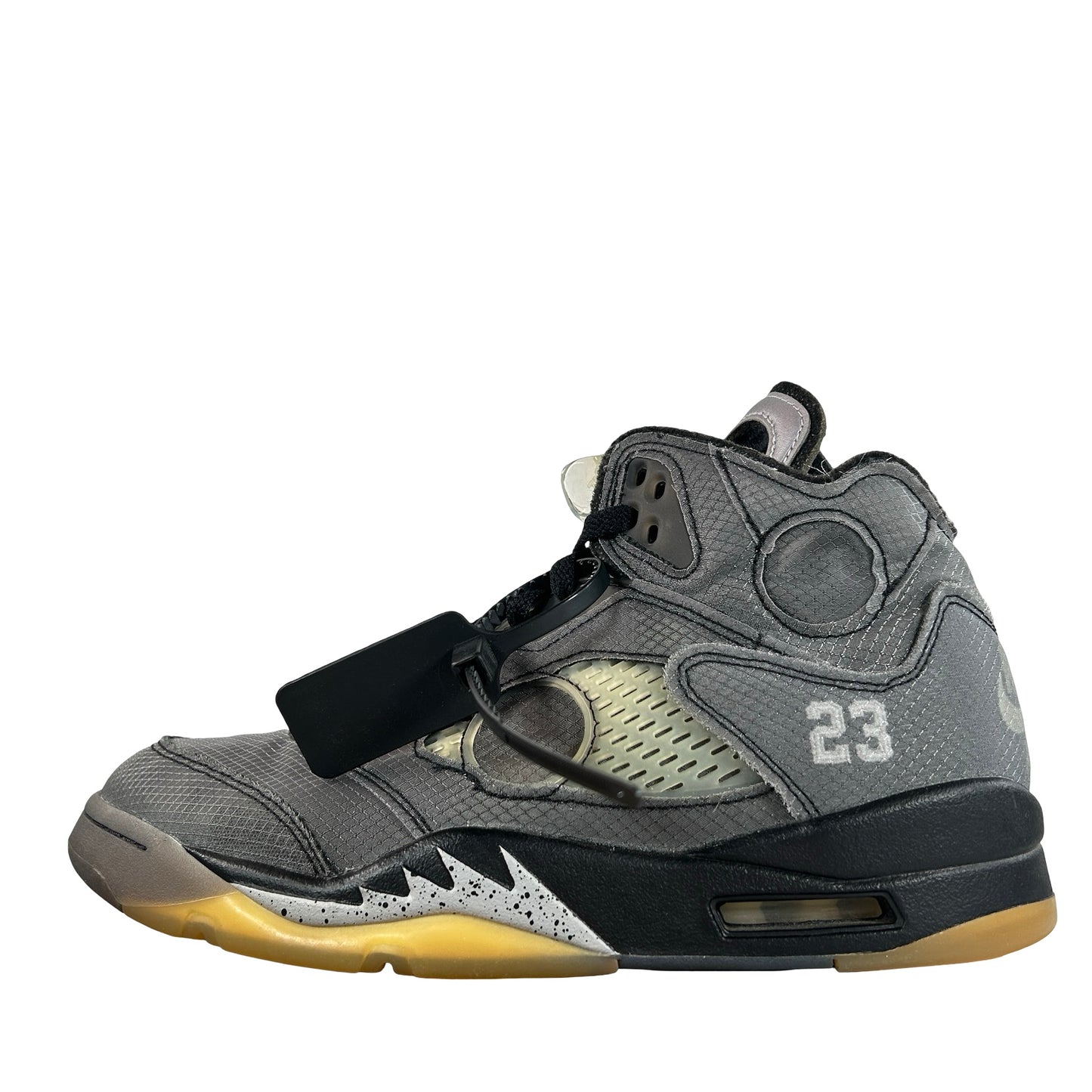 CT8480 001 Jordan 5 Off-White Black [USED] - 9.5 M (Used6)