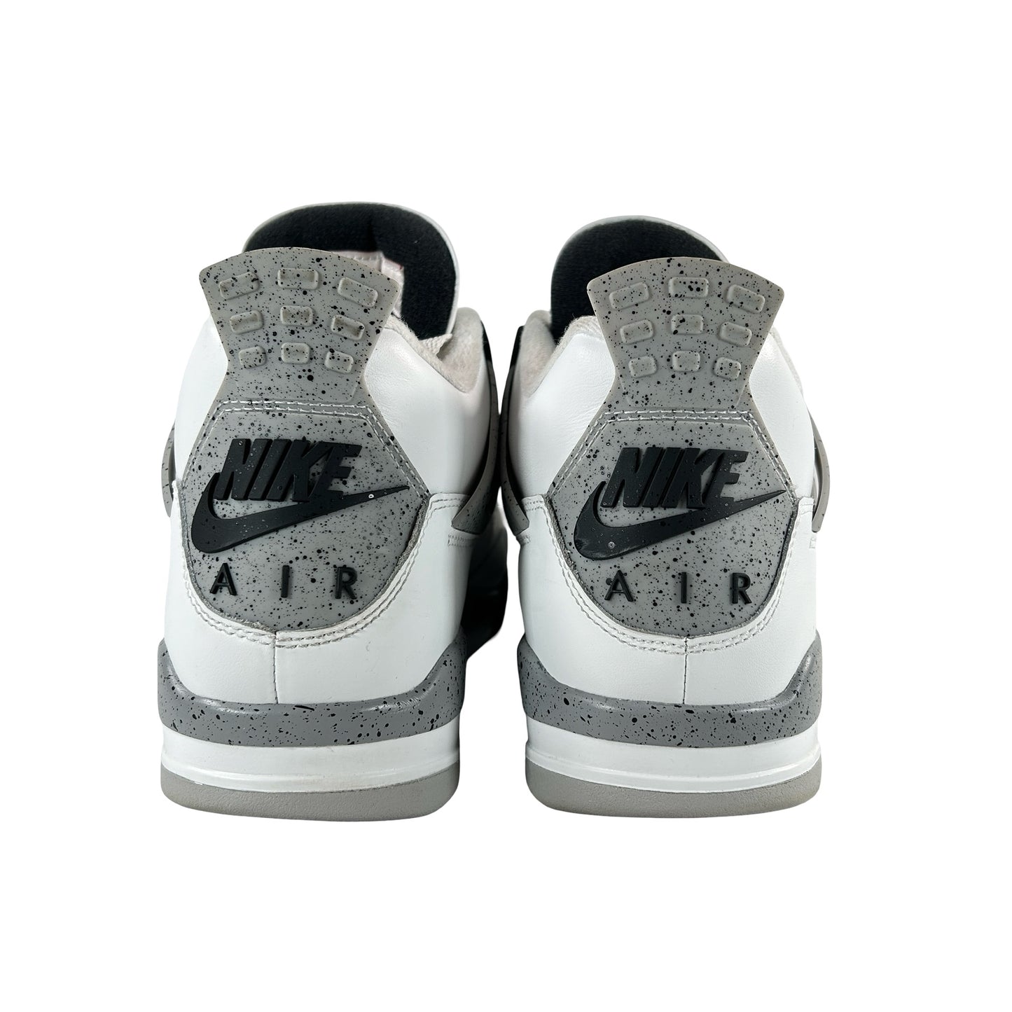 FV5029 100 Jordan 4 Retro White Cement (2025) [USED] - 9.5 M (Used) (No Box)