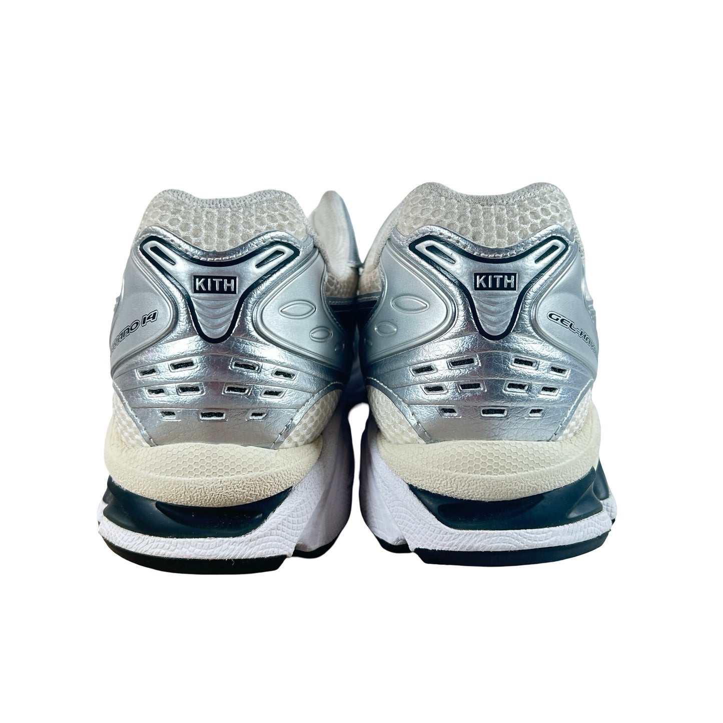 1203A566 100 ASICS Gel-Kayano 14 Kith Cream Scarab [USED] - 9 M (Used) (No Box)