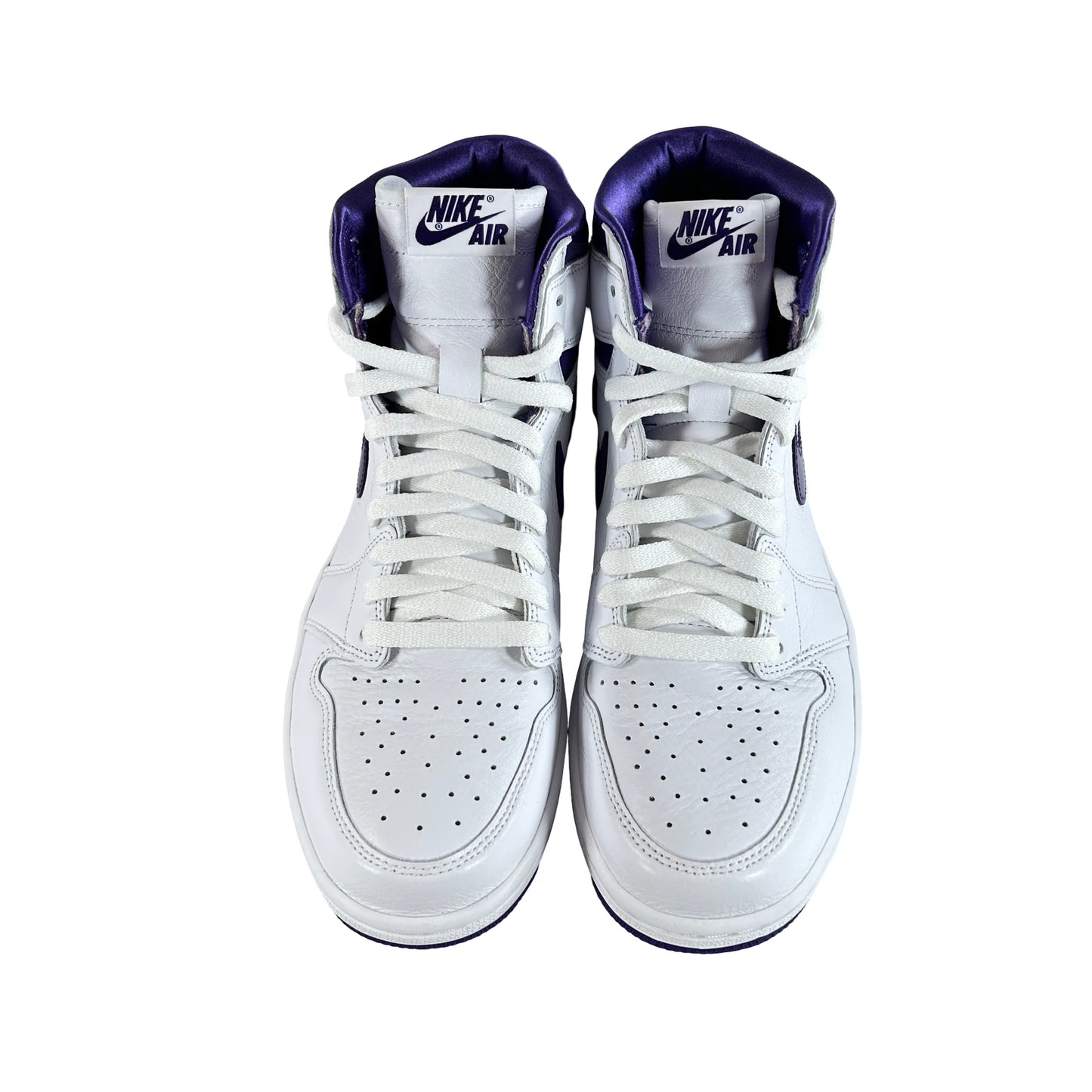 CD0461 151 Wmns Jordan 1 Retro High Court Purple [USED] - 9.5 W (Used)