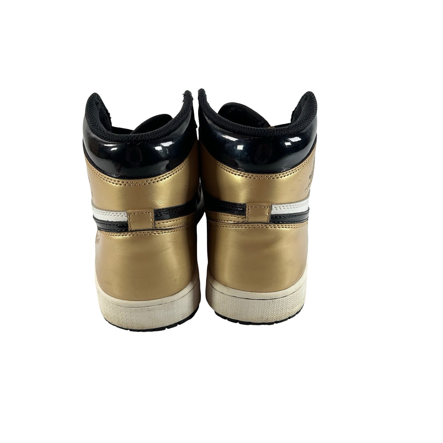 861428 007 Jordan 1 Retro High NRG Patent Gold Toe [USED] - 10 M (Used2) (No Box2)