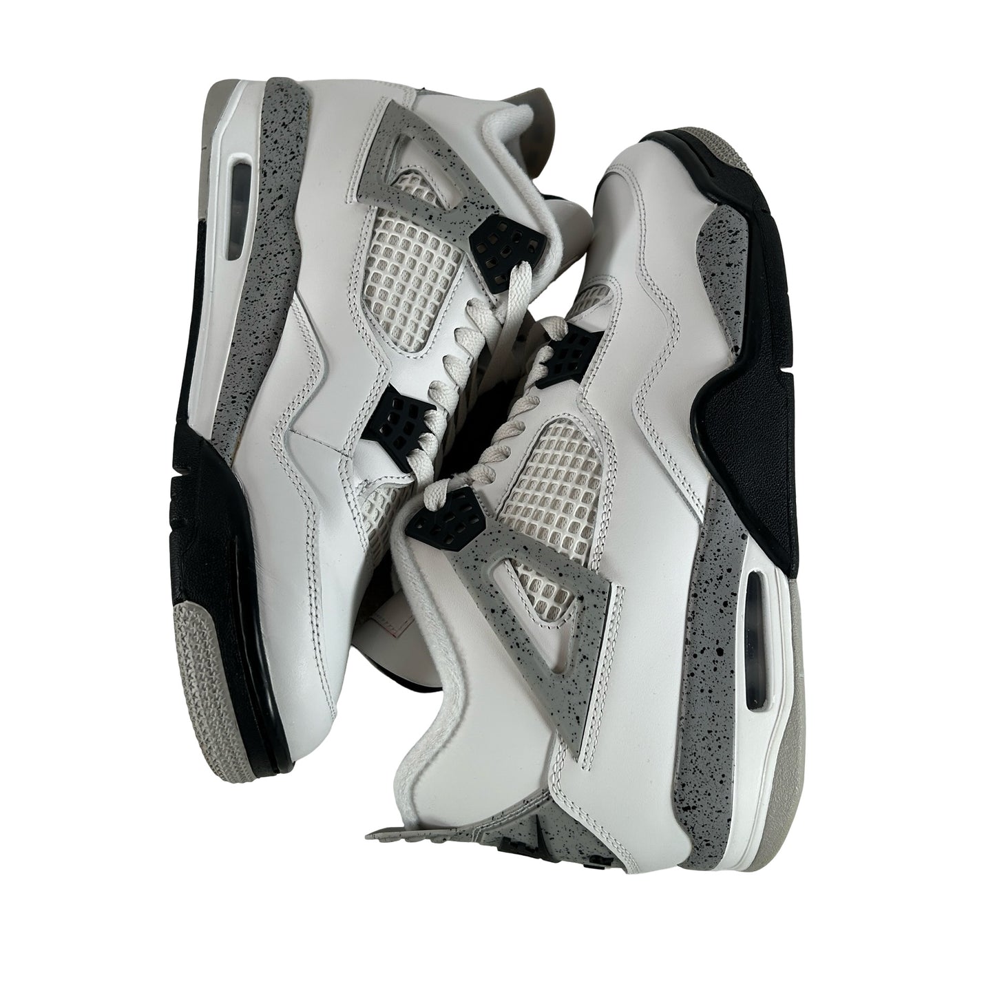 FV5029 100 Jordan 4 Retro White Cement (2025) [USED] - 9.5 M (Used15)