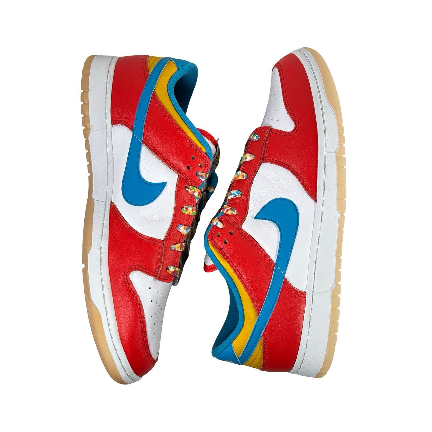 DH8009 600 Nike Dunk Low QS LeBron James Fruity Pebbles - 12.5 M (Yellowing)