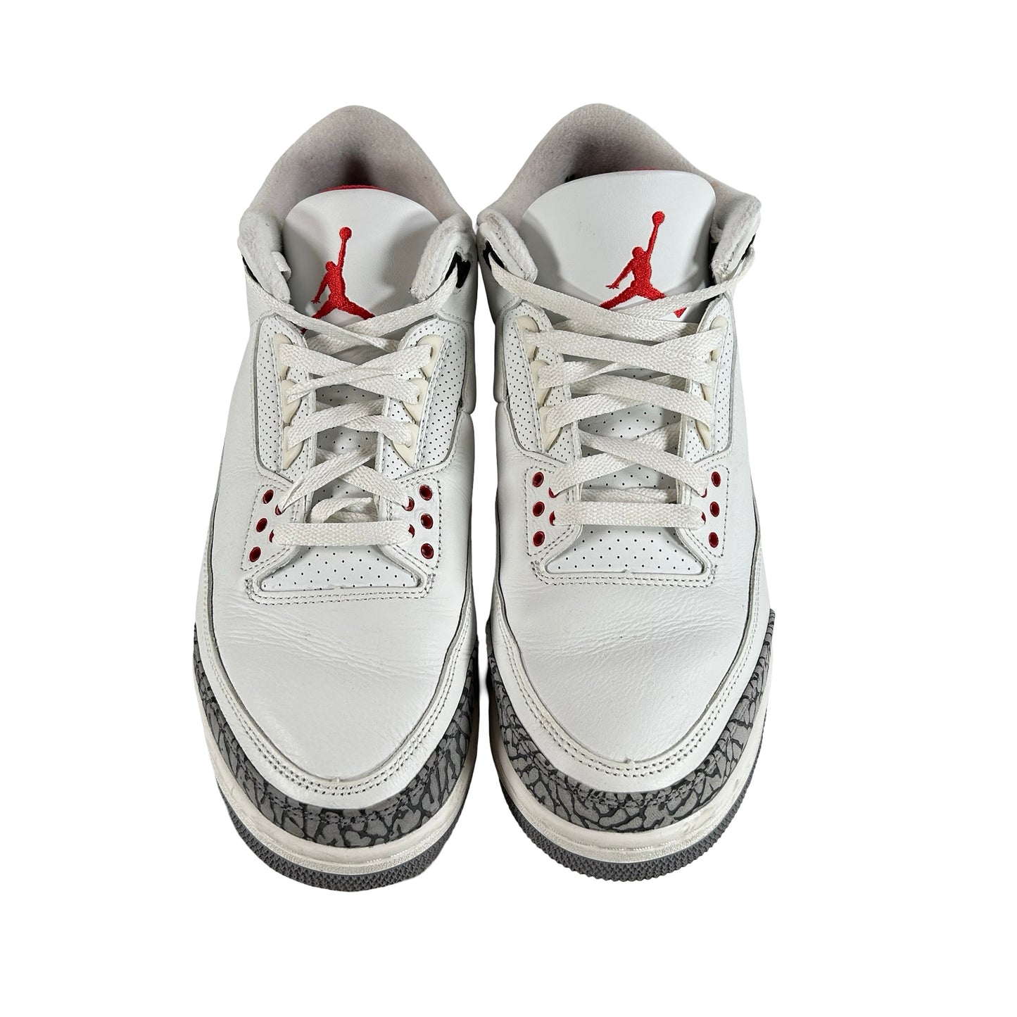 DN3707 100 Jordan 3 Retro White Cement Reimagined [USED] - 11 M (Used18)